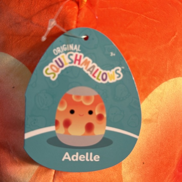 NWOT-Squishmallows Original 14-Inch Adelle Orange Lava Lamp - Picture 8 of 9